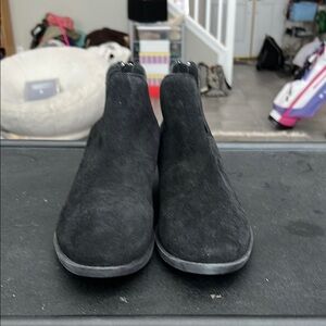 Black Suede Ankle Boots